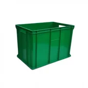 Pojemniki przemysłowe - Artech Pojemnik skrzynka plastikowa pełna EURO 410-1 ZIELONA PEART 410 ZIELONA PEART - miniaturka - grafika 1