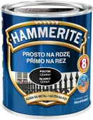 Farby do metalu - Akzo Nobel Farba Hammerite Prosto Na Rdzę żółty połysk 250ml - miniaturka - grafika 1