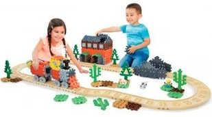 Little Tikes Klocki WAFFLE BLOCKS Pociąg parowy - Klocki - miniaturka - grafika 2