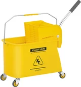 Wózki serwisowe - ulsonix Wózek do sprzątania - 20 l - ścianka działowa UNICLEAN 8 - 3 LATA GWARANCJI UNICLEAN 8 - miniaturka - grafika 1