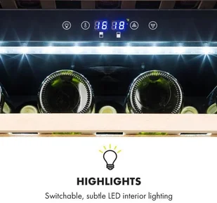 Klarstein Barossa 40D - Chłodziarki do wina - miniaturka - grafika 6