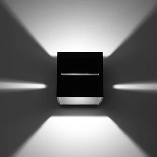 Sollux Lighting Lampa ścienna Top up/down, czarny korpus - Lampy ścienne - miniaturka - grafika 3