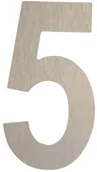 Numery na dom - Cyfra /5/ 5CM STAL NIERDZEWNA - miniaturka - grafika 1