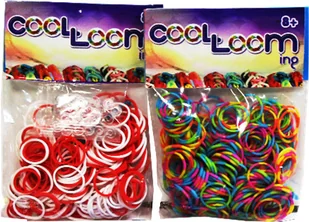 Tm Toys Gumki saszetka (200 szt.) - dwukolorowe - Zabawki kreatywne - miniaturka - grafika 2