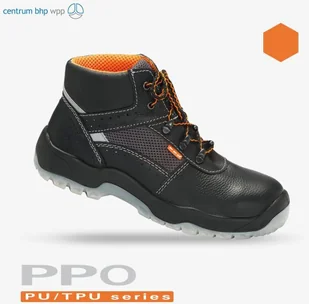 PPO Strzelce Opolskie Trzewiki bezpieczne Model 055 R.39 - Obuwie robocze - miniaturka - grafika 2