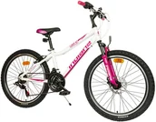 Rowery - Indiana Roxy Jr 24" 2019 Biały-fuksja (19ME616) - miniaturka - grafika 1