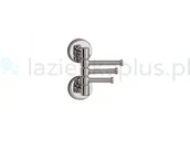 Wieszaki łazienkowe - Merida wieszak na ręcznik chrom MHW15 - miniaturka - grafika 1