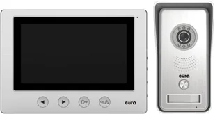 Eura-Tech WIDEODOMOFON EURA VDP-33A3 LUNA ekran 7 obsługa 2 wejść pamięć obrazów czytnik kluczy zbliżeniowych - Wideodomofony Eura-Tech WIDEODOMOFON EURA VDP-33A3 LUNA ekran 7 obsługa 2 wejść pamięć obrazów czytnik kluczy zbliżeniowych - Wideodomofony - miniaturka - grafika 2