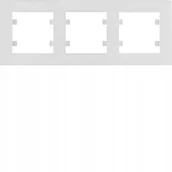 Klawisze i ramki - Hager Lumina intense Ramka 3-krotna pozioma - miniaturka - grafika 1