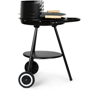 GoodHome Grill ogrodowy okrągły ruszt z regulacją wysokości rusztu 1092 - Grille - miniaturka - grafika 6