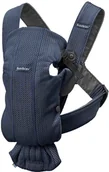 Nosidełka dla dzieci - BabyBjorn MINI 3D Mesh nosidełko Ciemny Niebieski - miniaturka - grafika 1