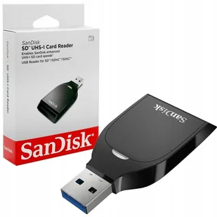 SanDisk Czytnik SD UHS-I USB 3.0 170/90 MB/s SDDR-C531-GNANN SDDR-C531-GNANN - Czytniki kart pamięci - miniaturka - grafika 2