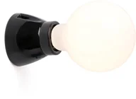 Lampy ścienne - Faro BARCELONA Lampa ścienna Kera, czarna - miniaturka - grafika 1