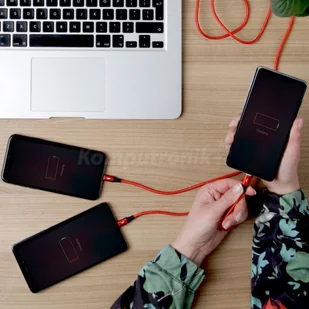 Unitek Kabel USB 3.0 Lightning USB-C micro USB 1m - Kable USB - miniaturka - grafika 2