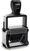 Pieczątki - Trodat 5460/L2 "Professional" zapłatę stemple tekstu, ze stali nierdzewnej - miniaturka - grafika 1