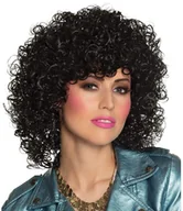 Dodatki do strojów karnawałowych - GoDan Peruka, Klubowa tancerka, czarna - miniaturka - grafika 1
