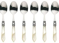 Zestawy sztućców - Casa Bugatti Łyżeczki do herbaty Oxford Ivory 6szt OXBAM-N3207 - miniaturka - grafika 1
