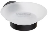 Mydelniczki i dozowniki mydła - Sapho Dark mydelniczka wisząca czarna 104108040 - miniaturka - grafika 1