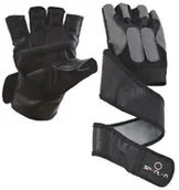 Rękawice do ćwiczeń - Spartan dorosłych Fitness rękawiczki Training Guard, czarny, S 25400 - miniaturka - grafika 1