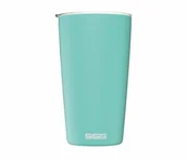 Kubki termiczne - Sigg Kubek ceramiczny termiczny Sigg NESO CUP 400 ml (turkusowy) Creme Glacier 8972.50 - miniaturka - grafika 1