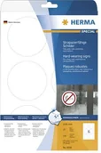 Folie do drukarek - Herma Schilder strapaz. A4 85 mm rund wei Folie 150 St. - 8336 - miniaturka - grafika 1