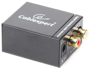 Gembird Adapter Digital Audio TOSLINK -> Analog RCA DSC-OPT-RCA-001 - Złącza, przejściówki, adaptery - miniaturka - grafika 5