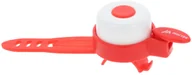 Dzwonki do roweru - MARTES Dzwonek MARTES BUZZ 19212-WHITE/RED - miniaturka - grafika 1