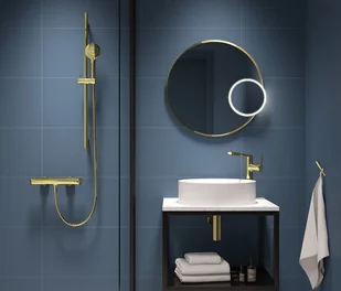 Deante ARNIKA Bateria prysznicowa złota BQA_Z40M - Baterie wannowe i prysznicowe - miniaturka - grafika 2