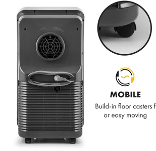 Klarstein Metrobreeze New York Smart 7k, klimatyzator przenośny, 7000 BTU/2,1 kW, klasa efektywności energetycznej A, pilot zdalnego sterowania DXJ2-MtrbrzNYSmrt7KW - Klimatyzatory - miniaturka - grafika 27