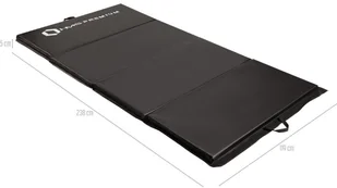 HMS Materac gimnastyczny składany 240 x 120 x 5 cm MGS01 czarny 17-44-284 - Maty do ćwiczeń HMS Materac gimnastyczny składany 240 x 120 x 5 cm MGS01 czarny 17-44-284 - Maty do ćwiczeń - miniaturka - grafika 4