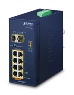 Konwertery sieciowe i transceivery - Planet Ip30 8-P 10/100/1000T Igs1020Ptf - miniaturka - grafika 1