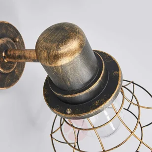 Lutec BIRD Lampa ścienna Brązowy, Złoty, 1-punktowy (1901 BG) - Lampy ogrodowe - miniaturka - grafika 5