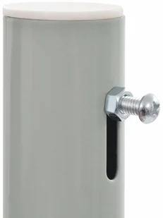 vidaXL Tarasowa, zwijana markiza boczna, 140 x 300 cm, szara vidaXL - Markizy - miniaturka - grafika 5