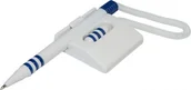 Długopisy - Office Products Office Products DŁUGOPIS OFFICE PRODUCTS NA SPRĘŻYNCE LEŻĄCY SAMOPRZYLEPNY BIAŁO-NIEBIESKI 561568a - miniaturka - grafika 1