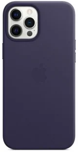 Apple iPhone 12 Pro Max Leather Sleeve with MagSafe Deep Violet MK0D3ZM/A - Etui i futerały do telefonów - miniaturka - grafika 2