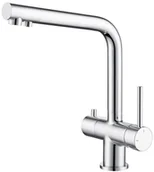 Baterie kuchenne - Blue Water Crystal Bateria kuchenna z podłączeniem do filtra chrom 5901730616408 - miniaturka - grafika 1