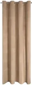Zasłony - Eurofirany B.B. CHOCZYŃSCY SPÓŁKA JAWNA Zasłona 140 x 250 Dekoracyjna Welwet Melanie C.Beż 1219583 - miniaturka - grafika 1