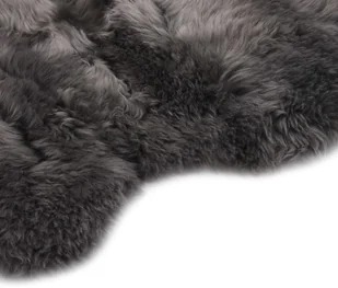 vidaXL Dywanik ze skóry owczej, 60 x 180 cm, jasnoszary 284709 - Dywaniki łazienkowe - miniaturka - grafika 7