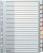 Przekładki do segregatorów - Leitz Przekładki PP z wymiennymi etykietami 12740000 - miniaturka - grafika 1