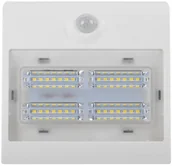 Akcesoria do oświetlenia - Milagro Lampka Solar Butterfly Biała 3,2W EKO8824 Milagro - miniaturka - grafika 1