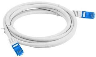 LANBERG PATCHCORD KAT.6A S/FTP LSZH CCA 10M SZARY FLUKE PASSED PCF6A-10CC-1000-S - Kable miedziane - miniaturka - grafika 3
