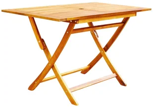 vidaXL 7-cz zestaw składanych mebli ogrodowych lite drewno akacjowe 3058156 - Meble ogrodowe - miniaturka - grafika 11