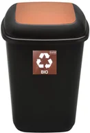 Kosze na śmieci - FENIKS Kosz Do Segregacji Odpadów Śmieci 28l. Brąz Bio - miniaturka - grafika 1