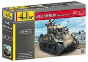 Modele do sklejania - Heller Jaśniejsze 79894  zestaw do budowy modelu m4 a2 Sherman "Division Leclerc (Deco.FR) HR79894 - miniaturka - grafika 1