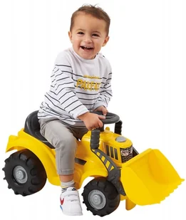 Ecoiffier Abrick Jeździk Spychacz - Jeździki dla dzieci - miniaturka - grafika 5