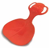 Sanki i ślizgacze - Jamara 460372 460372-Snow Play Śniegownica niedźwiedź uchwyty na głowicy patelni, trwały/elastyczny korpus z tworzywa sztucznego, niedźwiedź kształt uchwytu, lekka waga zaledwie 165 g, czerwony - miniaturka - grafika 1