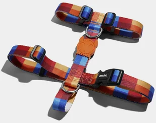 ZEE DOG Zee Dog Szelki dla psa kolorowa kratka PARKER L - Szelki dla psów - miniaturka - grafika 2