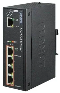 Planet Gigabit PoE Extender 60 watów 1-Port Ultra PoE to 4-Port 802.3 AF/AT IPOE-E174 - Switche - miniaturka - grafika 2