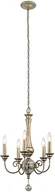 Lampy sufitowe - Kichler ROSALIE KL/ROSALIE/5A żyrandol 5x60W/E14 ELSKL/ROSALIE/5A - miniaturka - grafika 1