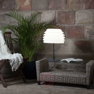 Best Season Lampa tarasowa Gardenlight klosz falisty, 60 cm - Lampy ogrodowe - miniaturka - grafika 2